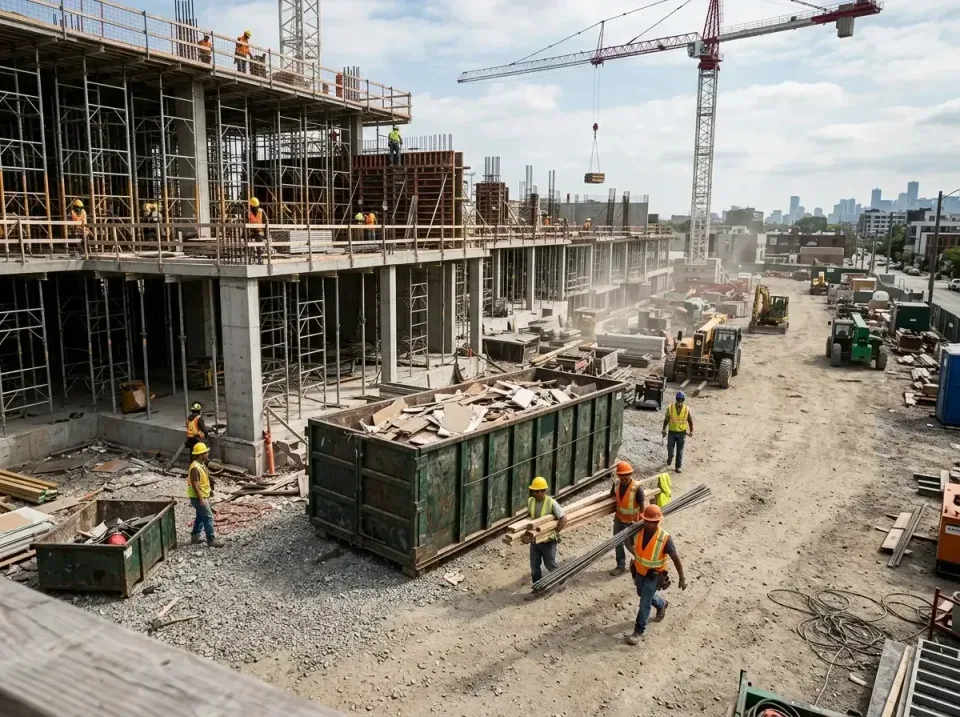 commercial-construction-site-w-002 — frequently asked questions, Low Cost Construction Dumpster Rental in Elysburg, PA